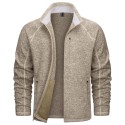 Men's Fleece Jacket Full Zip Casual Outdoor Wear