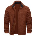 Men's Fleece Jacket Full Zip Casual Outdoor Wear