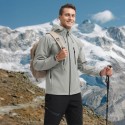 Men's Warm Fleece Lined Softshell Outdoor Jacket