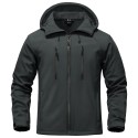 Men's Warm Fleece Lined Softshell Outdoor Jacket