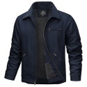Men's Insulated Duck Canvas Heavy Duty Work Jacket