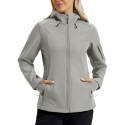 Women's Waterproof Softshell Hiking Hooded Jacket