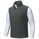 Men's Fleece Vest Sleeveless Outdoor Hiking Jacket