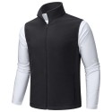 Men's Fleece Vest Sleeveless Outdoor Hiking Jacket