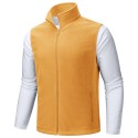 Men's Fleece Vest Sleeveless Outdoor Hiking Jacket